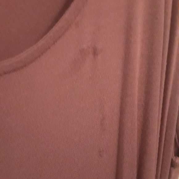 rue21 Mauve Maxi Dress With Side Knot Sz 1X - Picture 2 of 2